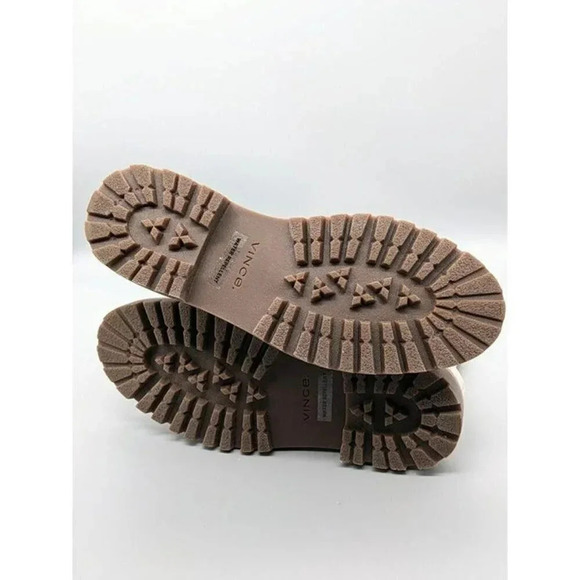 Vince Cabria Lug Womens Water Repellent Combat Boot Opaline Size 6.5 M MSRP $395 - Picture 7 of 8